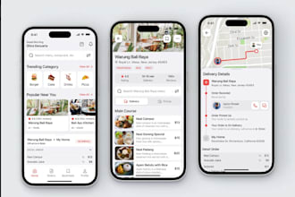 custom on demand delivery app, tracking app