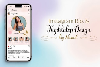 optimize your instagram bio and design custom highlights