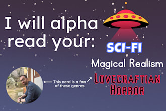 alpha read your sci fi, magical realism, or lovecraftian horror chapter