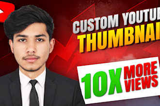 create unique youtube thumbnails with viral design style