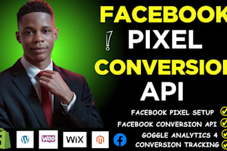 set up facebook pixel, meta pixel, conversion API, GTM with server side tracking