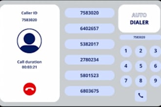 auto dialer, sip trunk, caller id sip routes 3cx spoof api did number