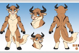 create fursona ref sheet sfw furry reference sheet nsfw anthro furry ref sheet