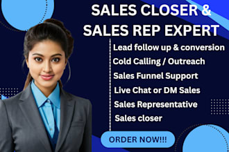 handle your sales, lead generation, and dm closing professionally