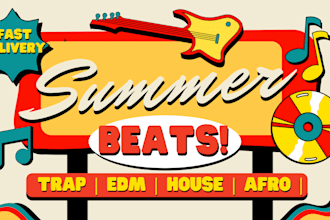 produce edm, house, and summer vibes track in 24 hours