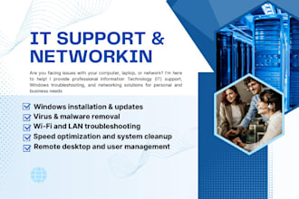 support computer enhancement, technology and networking