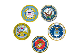 design army military tactical logo, badge, or emblem