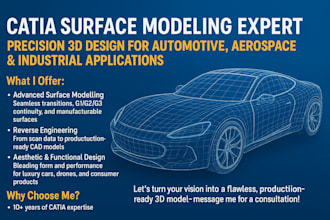 catia surface modeling expert
