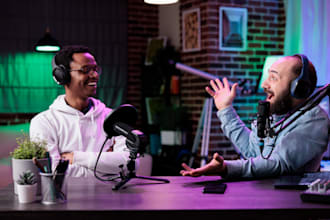 design a professional podcast cover art
