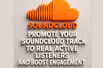 do organic soundcloud track promotion, soundcloud listeners, soundcloud streams