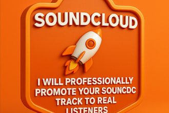 professionally promote your soundcloud track to real listeners