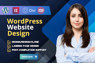 design redesign clone wordpress site with elementor divi SEO shop