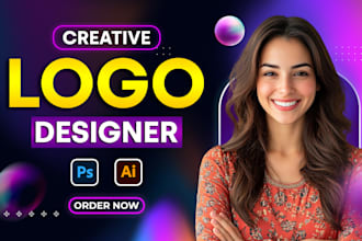 create a modern minimalist logo design for your business