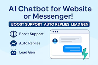 create a custom ai chatbot for your website or business