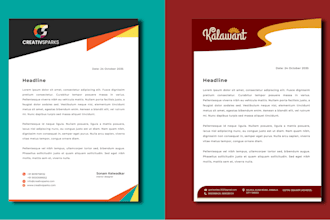 design letterhead, invoice, business card, stationery design