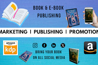 do amazon KDP book publishing, book formatting, amazon KDP ads, book promotion