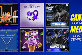 design, recreate professional catchy creative social media ads, posters, flyers