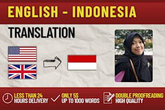 translate english to indonesian manually