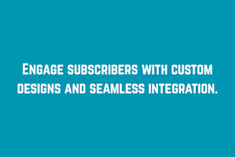 design a beautiful substack newsletter that stands out
