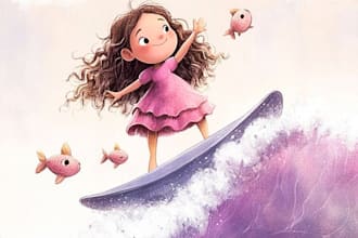children story book illustrations and book covers