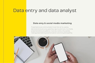 do data cleaning , data analytics