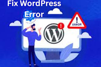solve your wordpress error very soon