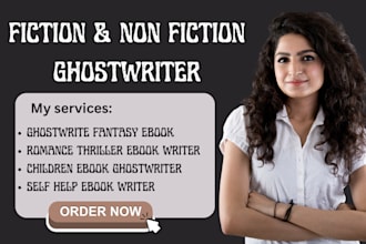 your children ebook ghostwriter self help non fiction movie script writer sci fi