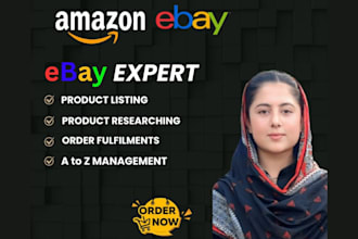 manage amazon to ebay dropshipping and product listings