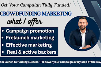 do fundraising kickstarter indiegogo gofundme crowdfunding marketing to backers