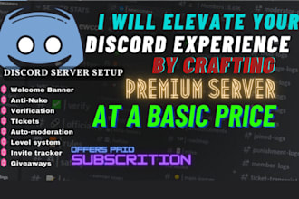 setup a stock trading discord server with whop subscriptions