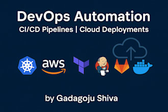 automate your infrastructure and ci cd pipelines using devops tools