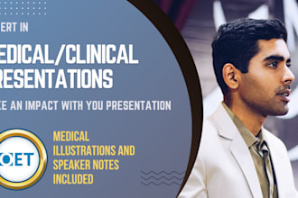 create a professional medical powerpoint presentation