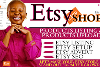 etsy product listing creation, etsy products upload, etsy shop product listings
