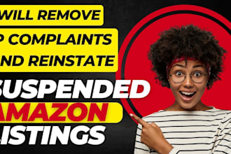 reinstate suspended amazon listings and remove property