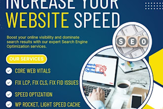 optimize the website core web vitals and improve page speed