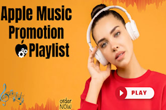 do organic premium apple music promotion and playlist placement for hip hop