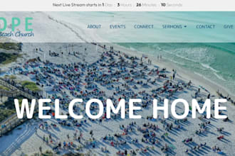 do non profit church charity wordpress website donation website on wordpress