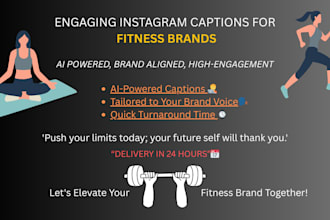 create engaging ai powered instagram captions for fitness brands