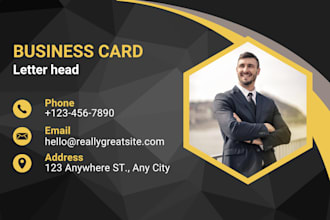 do provide professional business card with letterhead and full stationary