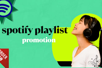 do organic spotify music playlist promotion, organic streams