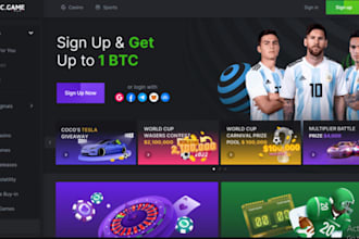 develop bc bet game clone crash game slot sport bet crypto igaming website