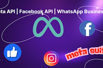 integrate facebook API, meta graph API, and whatsapp business API
