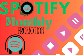 promote spotify track, spotify promotion spotify streams and listeners