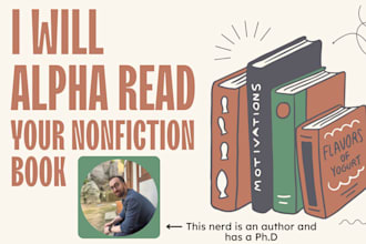 alpha read your nonfiction work