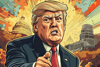 create your editorial or political cartoon idea