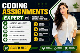 help with python, java, cpp and html assignment projects