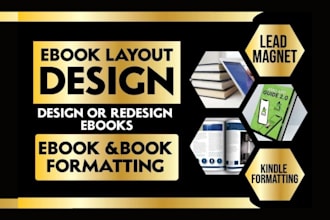 upload, format books, ebook and manuscripts for amazon KDP, lulu and ingramspark