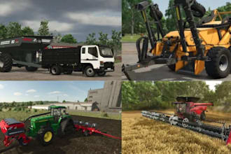 do custom mods for farming simulator 19,22,25 and farm sim server setup