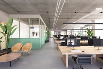do interior design of your office starting from 150 dollars