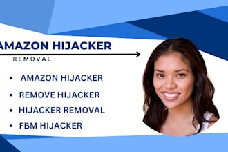 remove amazon hijacker storefront hijacker  removal seller fba fbm listing
